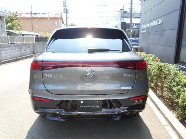 EQS450 4MATIC SUV AMGラインパッケージ・デジタルインテリアパッケージ・ショファーパッケージ・ナイトパッケージ
