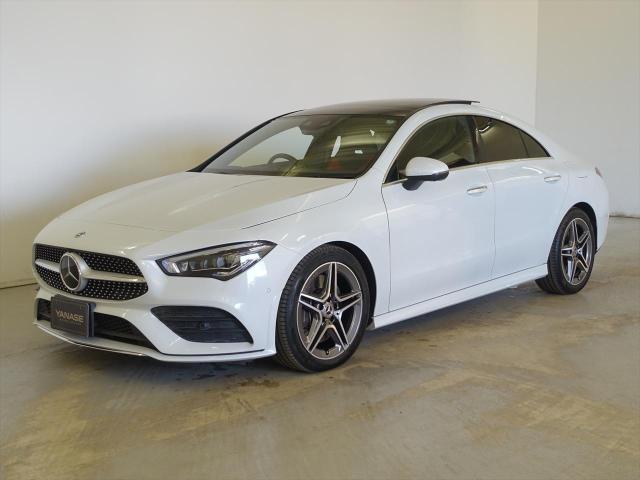 CLA250 4MATIC AMGライン AMGレザーエクスクルーシブパッケージ・レーダーセーフティパッケージ・アドバンスドパッケージ・ナビゲーションパッケージ