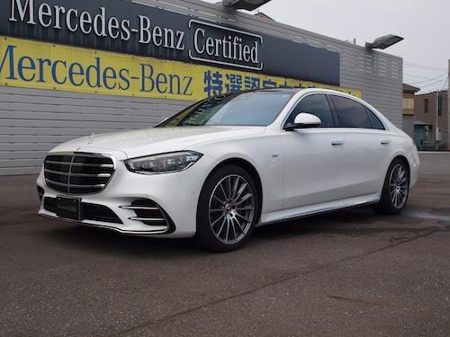 S580 e 4MATIC ロング AMGラインパッケージ・ドライバーズパッケージ・リアコンフォートパッケージ・MBUXリアエンターテイメントシステムパッケージ