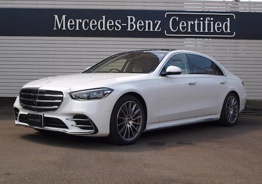 S500 4MATIC ロング AMGラインパッケージ・リアコンフォートパッケージ・MBUXリアエンターテイメントシステムパッケージ・ドライバーズパッケージ