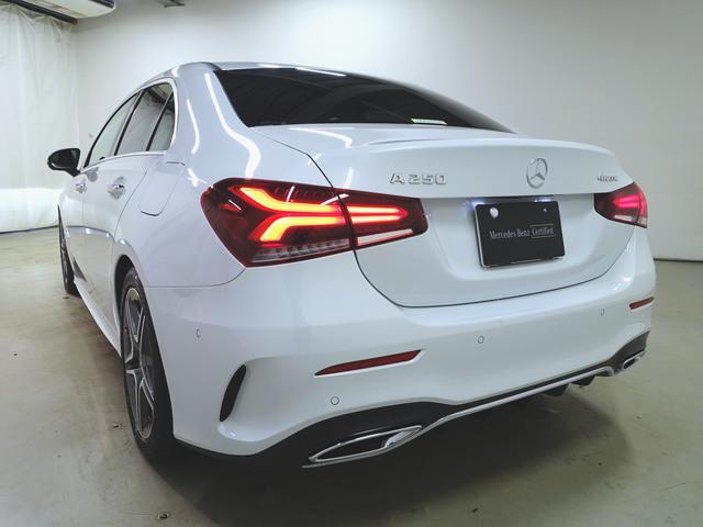 A250 4マチック セダン AMGライン AMGレザーエクスクルーシブパッケージ アドバンスドパッケージ レーダーセーフティーパッケージ ナビゲーションパッケージ