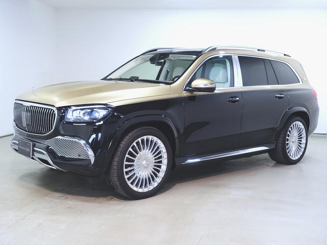 マイバッハ GLS600 4マチック ファーストクラスパッケージ  ツートーンペイント197/802 ハイグロスブラックフローイングピアノラッカーウッドインテリアトリム