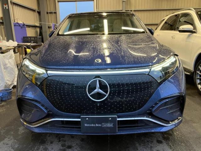 EQS580 4マチック SUV スポーツ ショーファーパッケージ シップデッキオープンボアウォールナットウッドインテリアトリム